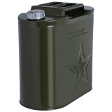 Canistra Combustibil 30L din Metal pentru Motorina sau Benzina, Culoare Verde Militar