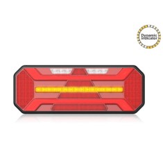 Lampa stop camion LED cu semnalizare dinamica DREAPTA 12 - 24V Omologata U.E