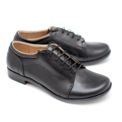 Pantofi dama casual din piele naturala - Model 53 Negru foto