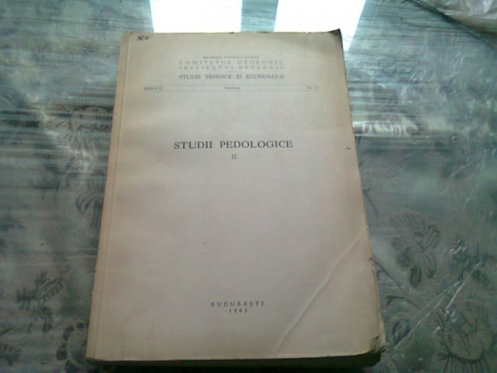 studii pedologice ii