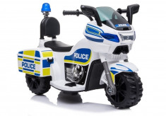 Motocicleta electrica de politie, pentru copii, TR1912, LeanToys, 6577 foto