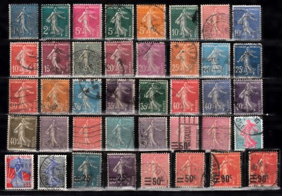 A12 S1 3 - Timbre foarte vechi - Franta foto
