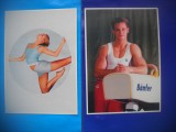 HOPCT LOT NR 485 GIMNASTICA -SPORT-2 CARTI POSTALE-NECIRCULATE