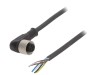 Cablu Conectare Telemecanique M12 5 Pini 5m XZCP1264L5 Mama Unghi IP67 PUR