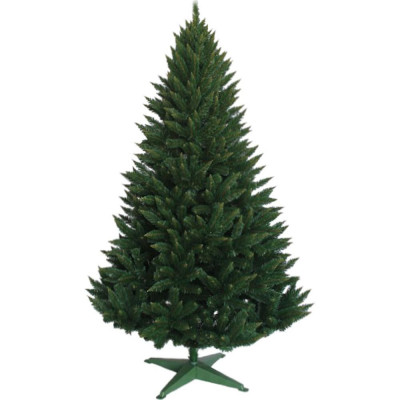 Brad Artificial de Craciun Molid Canadian Verde cu Ramuri Ascutite 240cm foto