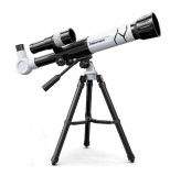 Telescop cu trepied pentru copii, alb