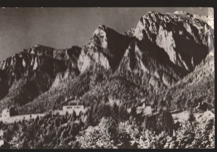 CPIB 22704 - CARTE POSTALA - MUNTII BUCEGI. JEPII VAZUTI DIN BUSTENI, RPR