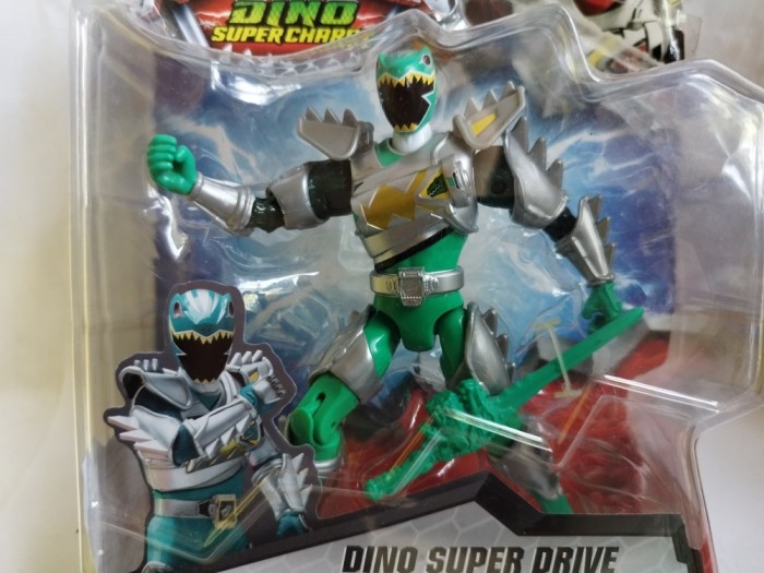 bnk jc Power Rangers Dino Super Charge - Dino Super Drive Green Ranger