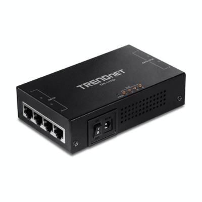 Injector Gigabit 4 x PoE+, putere 65W - TRENDnet TPE-147GI foto