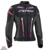 Geaca (jacheta) femei pentru scuter - motocicleta Racing/Roadster Ixon vara model Striker AIR WPL LS culoare: negru/fuchsia (roz) Negru/fuchsia (roz)