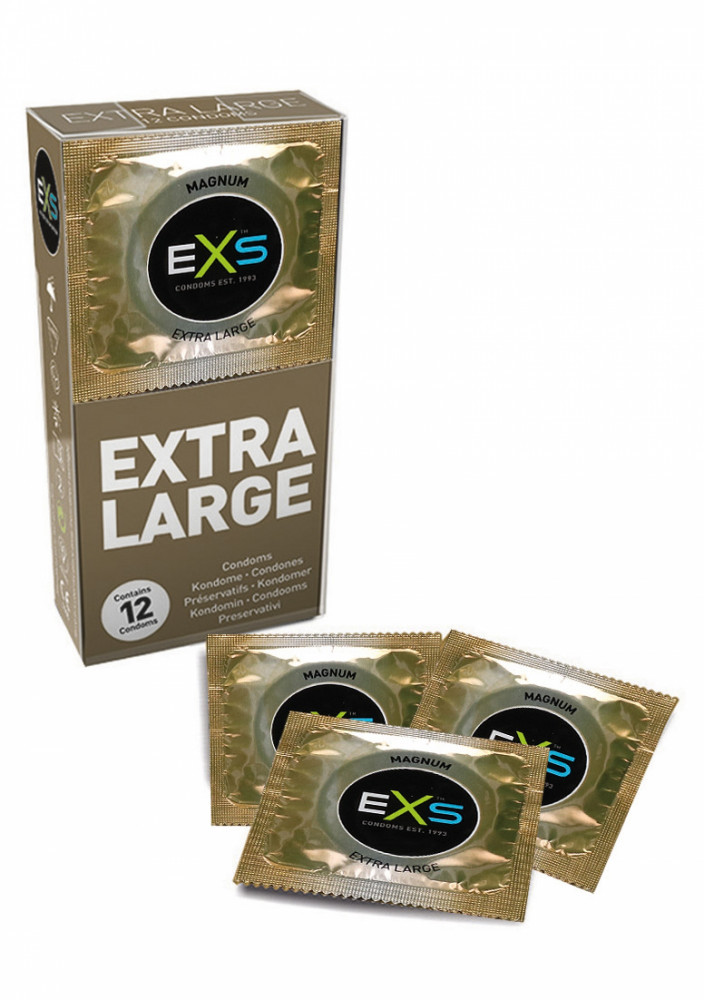 Prezervative Extra Largi, EXS Magnum XXL, 12 buc. | Okazii.ro