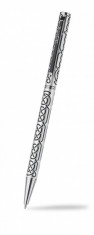 Pix Slim Ballpoint cromat in cutiuta cadou Celtic Lands - Nod Celtic Infinit foto