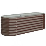 Cumpara ieftin Strat inaltat gradina 114x40x36 cm otel galvanizat