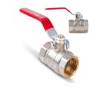 Robinet cu bila 1" WW DN25 cu garnitura de etansare, Geko G70228