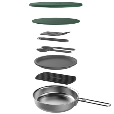 Set Gatit Camping STANLEY The All-In-One Fry Pan Set 0.94L / 32oz, Stainless Steel foto