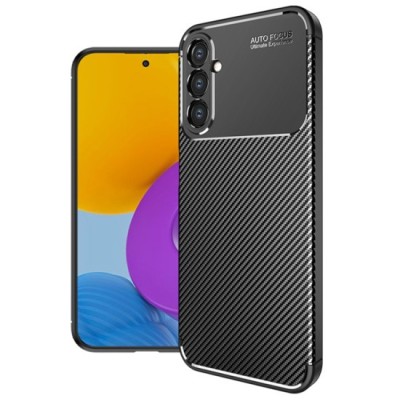 Husa pentru Samsung Galaxy A54 - Techsuit CarbonFiber - Black foto