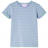 Tricou pentru copii, verde mentă aprins, 128, vidaXL