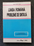 PROBLEME DE SINTAXA LIMBA ROMANA - Goian