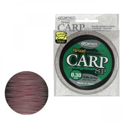 Fir monofilament Owner Broad Carp SP 0.22mm 300m foto