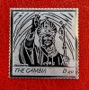 ✅ Gambia 2005, Papa Ioan Paul II, timbru din argint/embosat, Mi. 5565/6 Euro,MNH, Nestampilat