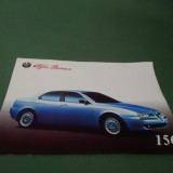 Cumpara ieftin PLIANT/BROSURA AUTO ALFA ROMEO 156