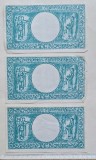 Lot 3 bancnote recuzită teatru &ndash; Teatrul Național &amp; C.I. Nottara &ndash; 1965