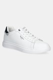 Pepe Jeans sneakers din piele EATON ONE M barbati, culoarea bej, PMS00044
