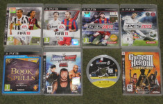 joc PlayStation 3/PS3:FIFA 11,PES 11,13, Guitar Hero,Smack Down,Gran Turismo foto