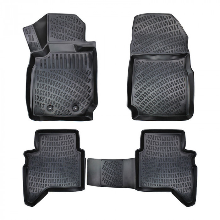 Set Covorase Auto Cauciuc dedicate Ford Ranger I Facelift (2011-2018)