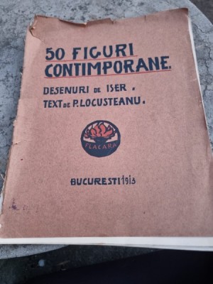 50 Figuri Contimporane - Ilustratii Iser, Text P. Locusteanu foto