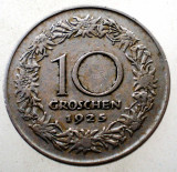 7.137 AUSTRIA 10 GROSCHEN 1925, Europa, Cupru-Nichel