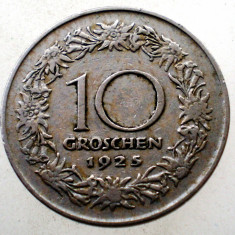 7.137 AUSTRIA 10 GROSCHEN 1925