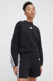 Adidas bluză femei, culoarea negru, cu imprimeu IP1549