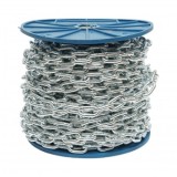 Lant electrogalvanizat 4.7x19x17mm DIN5685A 30m/rola tambur plastic