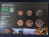 Seria completata monede - Brazil 2003-2009 , 6 monede, America Centrala si de Sud