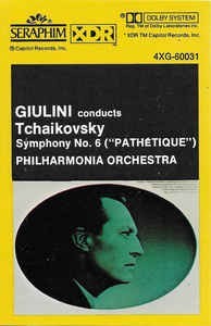 Casetă Giulini Conducts Tchaikovsky - Philharmonia Orchestra &amp;lrm;&amp;ndash; Symphony No. 6 foto