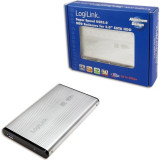 Cumpara ieftin RACK extern LOGILINK pt HDD/SSD 2.5 inch S-ATA interfata PC USB 3.0 aluminiu argintiu &amp;quot;UA0106A&amp;quot;