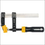 37112 VOREL Presa pentru lemn, adancime 120 mm, lungime 800 mm