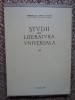 Studii de literatura universala XI