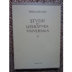 Studii de literatura universala XI