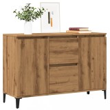 vidaXL Servantă, stejar artizanal, 102x35x70 cm, lemn prelucrat