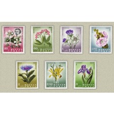 Ungaria 1967 - Flori, serie neuzata