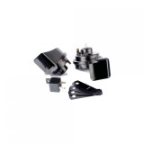 Set 2 Claxoane Auto 12V Universale cu Releu ALM - Puternice, Compatibile, Montaj Facil
