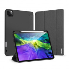 Husa Apple iPad Pro 11&amp;#039;&amp;#039; 2020 / iPad Pro 11&amp;#039;&amp;#039; 2018, Functie de Stand Multi-Angle si Smart Sleep, DUX DUCIS Domo, Negru foto