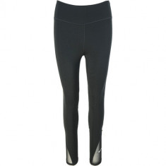 Colanti femei Nike One Mid-Rise 78 Mesh-Panelled Leggings DD0249-010