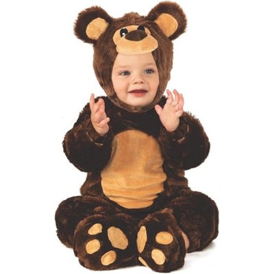 Costum de carnaval - Ursulet de plus 12-24 luni (max 86 cm) foto