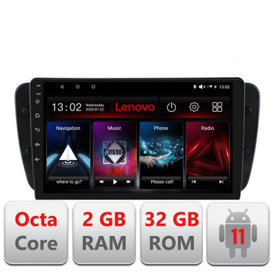 Navigatie dedicata Seat Ibiza 2008-2014 D-246 Lenovo Octa Core cu Android Radio Bluetooth Internet GPS WIFI DSP 2+32 GB 4G KIT- CarStore Technology foto