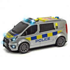 Masina de politie Dickie Toys Ford Transit cu lumini si sunete foto