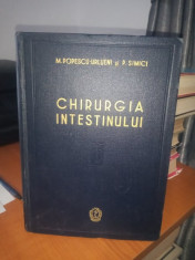CHIRURGIA INTESTINULUI - M. POPESCU-URLUENI ?I P. SIMICI - 326 PAGINI foto