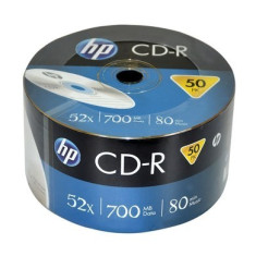 CD-R HP capacitate de stocare 700 MB, viteza 52x, set 50 bucati foto